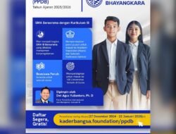 Polri Siapkan SMA Taruna Kemala Bhayangkara Sebagai SMA Unggulan, Pendaftaran Dibuka Hari ini!