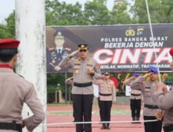 Polres Bangka Barat Gelar Upacara Hari Kesadaran Nasional
