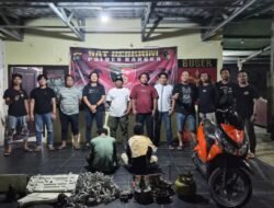 Dua Pelaku Curat Diamankan Tim Gabungan Polres Bangka, Salah Satunya Residivis