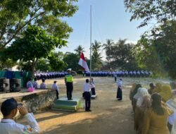Jadi Inspektur Upacara di SMPN 3 Sungailiat, Sat Lantas Polres Bangka Ajak Siswa Tertib Berlalu Lintas