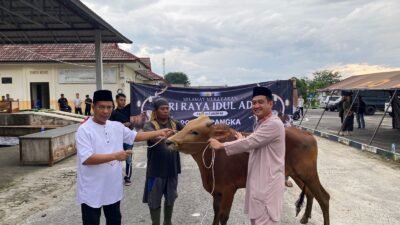 Polres Bangka Sembelih 4 Sapi dan 4 Kambing di Idul Adha 1447 H