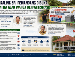 Ditutup 12 Mei 2026, Pendaftaran Bacalon Kaling Sri Pemandang Resmi Dibuka