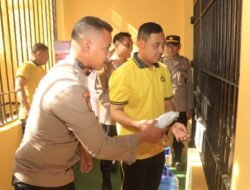 Jumat Berkah HUT Bhayangkara ke-80, Kapolres Bangka Berbagi dan Doa Bersama 50 Tahanan