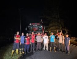 Respon Kilat! Laporan Masuk Lewat 110, Polisi Tiba di Lokasi Karhutla dalam 10 Menit