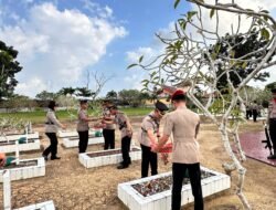 Jelang Hari Bhayangkara ke-80, Polres Bangka Gelar Ziarah dan Tabur Bunga di TMP Padma Satria