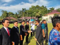 Hari Bhayangkara ke-80, Kapolres Bangka Pimpin Upacara dan Berikan Penghargaan kepada Personel Berprestasi