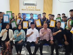 Hak Pendidikan Terpenuhi, 49 Warga Binaan Lapas Pangkalpinang Kantongi Ijazah Kesetaraan