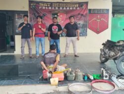 Satreskrim Polres Bangka Ungkap Kasus Curat, Residivis Narkoba yang Beraksi di Belasan TKP Berhasil Ditangkap