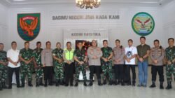 Perkokoh Sinergitas TNI-Polri, Kapolres Bangka Silaturahmi ke Makodim 0413/Bangka