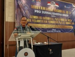Rikky Fermana Jadi Sekjen DPP PJS, Agus Eko: Bangka Belitung Bangga, Saatnya Bersatu Membangun Organisasi