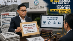 Kasus Pemberitaan Tin Slag Berlanjut, Dirut BUMD Babel Tempuh Jalur Dewan Pers dan Minta Uji Kode Etik Jurnalistik