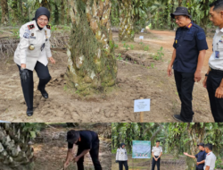 Kompos Lapas Pangkalpinang Uji Kualitas di Kebun Sawit Binaan Lapas Tanjungpandan