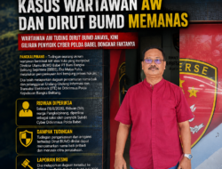 Saksi Ridwan Diperiksa Cyber Polda Babel, Kasus Wartawan AW dan Dirut BUMD Memanas