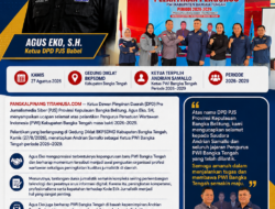 Ketua PJS Babel Agus Eko Sampaikan Ucapan Selamat atas Pelantikan Pengurus PWI Bangka Tengah