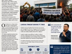 PT Timah Minta Masyarakat Belitung Timur Tetap Jaga Situasi Tetap Aman dan Kondusif