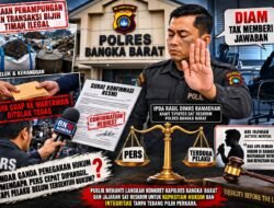 Kanit Tipidter Polres Bangka Barat Bungkam, Publik Pertanyakan Komitmen Equality Before The Law