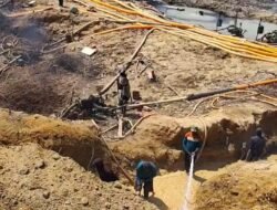 2 Ekskavator, 10 Mesin Menggempur Tambang, Nama Cukong Timah “AJ” Makin Santer Disebut