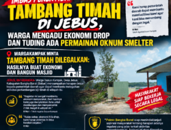 Imbas Penertiban Tambang Timah di Jebus, Warga Mengadu Ekonomi Drop dan Tuding Ada Permainan Oknum smelter