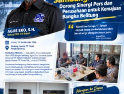 DPD PJS BABEL mendatangi Kantor PT TIMAH Tbk