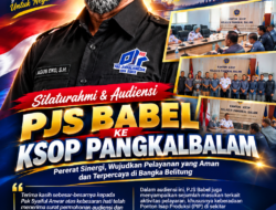 Ketua DPD PJS BABEL AGUS EKO BERKUNJUNG KE KSOP PANGKALBALAM
