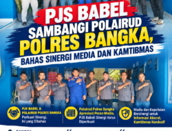 PJS Babel Sambangi Polairud Polres Bangka, Bahas Sinergi Media dan Kamtibmas