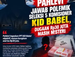 Pahlevi Jawab Polemik Seleksi 5 Komisioner KID Babel, Dugaan Rp30 Juta Masih Misteri