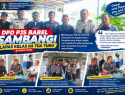 Ada apa dengan kedatangan DPD PJS BABEL ke lapas kelas IIA Tua Tunu pangkal pinang
