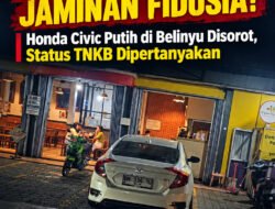 BRI Disorot! Mobil Honda Civic Diduga Dialihkan Debitur, Pelat Nomor Tak Sesuai Data Kendaraan
