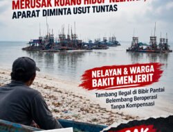 KEMARAHAN WARGA MEMUNCAK: Aktivitas Tambang Ilegal Merusak Ruang Hidup Nelayan, Aparat Diminta Usut Tuntas