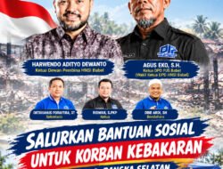 ‎HARWENDO ADITYO DEWANTO BERSAMA DPD HNSI Babel “SALURKAN BANTUAN SOSIAL UNTUK KORBAN KEBAKARAN DI SERDANG, BANGKA SELATAN