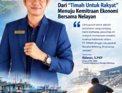 HUT ke-50 PT TIMAH: Dari “Timah Untuk Rakyat” Menuju Kemitraan Ekonomi Bersama Nelayan