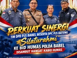 Perkuat Sinergi, Tim DPD PJS Babel beserta DPC PJS Bateng Silaturahmi ke Bid Humas Polda Babel Disambut Hangat Kabid Humas