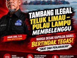 Tambang Ilegal Teluk Limau–Pulau Lampu Membelenggu, Warga Bersama PJS Babel dan AWAM BABEL Serta Wartawan Belinyu Desak Kapolda Babel Bertindak Tegas: “Sikat dan Penjarakan!”