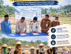 Kembangkan Kelurahan Binaan, Lapas Pangkalpinang Tanam Padi Gogo dan Teken PKS Pemberdayaan di Tua Tunu