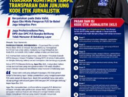 PJS Bangka Belitung Tegaskan Komitmen Tampil Transparan dan Junjung Kode Etik Jurnalistik