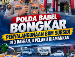 Polda Babel Bongkar Penyalahgunaan BBM Subsidi di 3 Daerah, 4 Pelaku Diamankan