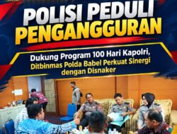 Dukung Program 100 Hari Kapolri, Ditbinmas Polda Babel Gencarkan Program “Polisi Peduli Pengangguran”