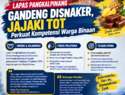 Lapas Pangkalpinang Gandeng Disnaker, Jajaki TOT Perkuat Kompetensi Warga Binaan