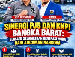 Sinergi PJS dan KNPI Bangka Barat: Bersatu Selamatkan Generasi Muda dari Ancaman Narkoba