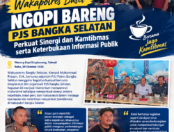 Wakapolres Basel Ngopi Bareng PJS Basel,Perkuat Sinergi dan Kamtibmas serta Keterbukaan Informasi Publik